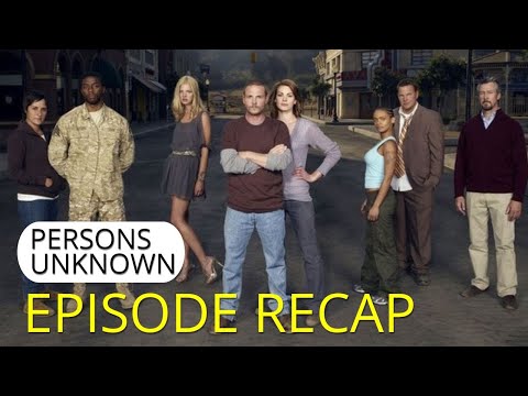 Persons Unknown Episode 13 FINALE Recap 