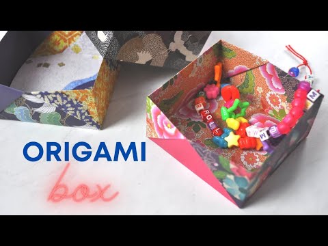 Video: Origami -eske: Modulær Origami - Ordninger For Montering Av Papirkasser For Smykker. Trinn-for-trinn Instruksjoner Med Detaljert Beskrivelse