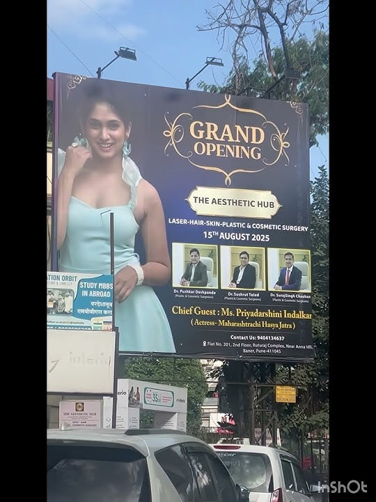 Grand Opening ceremony The Aesthetic Hub 15 August 2025 at 11 am by priyadarshni indalkar