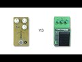 Ibanez Tube Screamer TS10 vs JHS Morning Glory