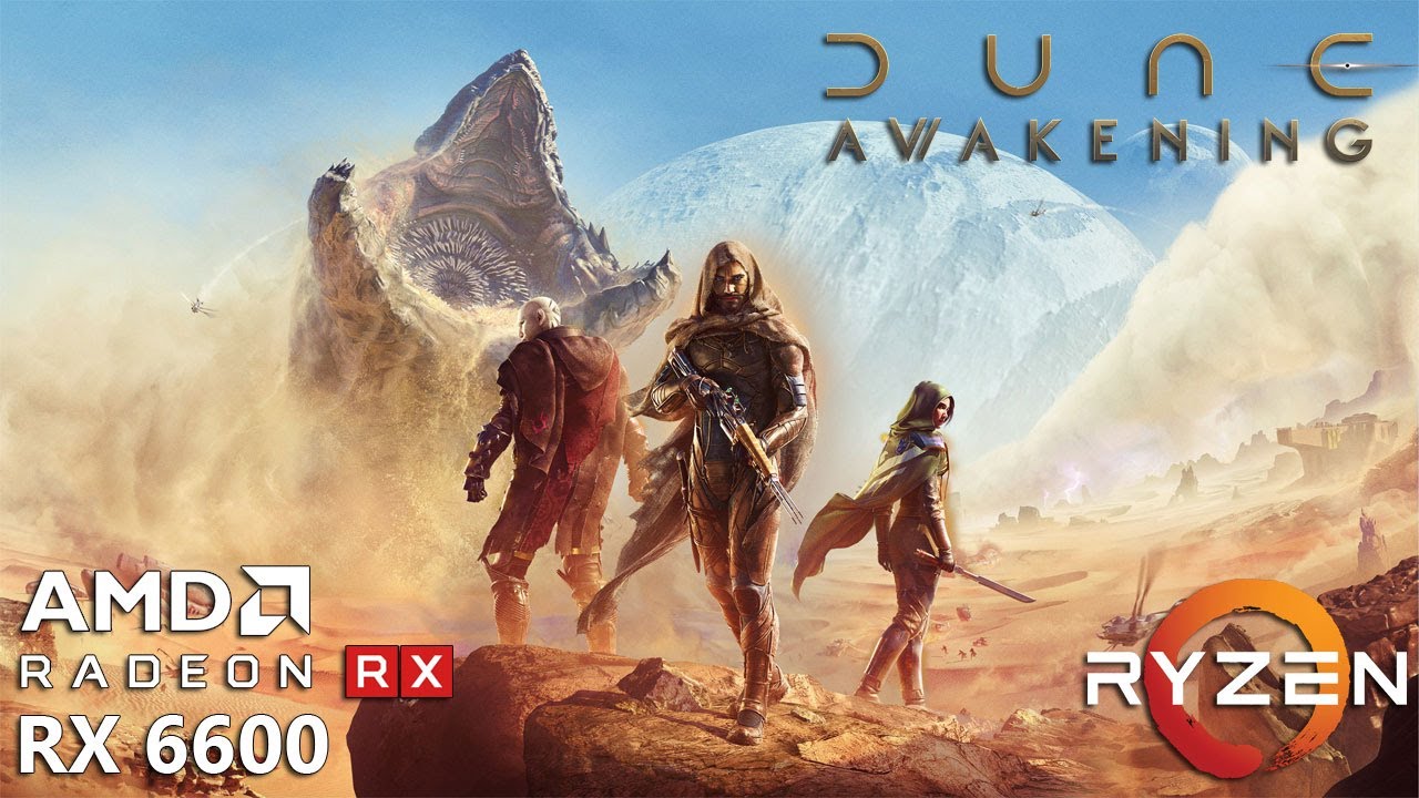 Dune: Awakening - RX 6600 - All Settings Tested - Unreal Engine 5