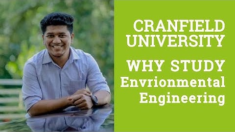 Why study Environmental Engineering MSc? - Gokul Joshy