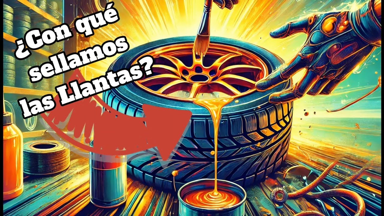 ¿Con qué sellamos las llantas Los profesionales?