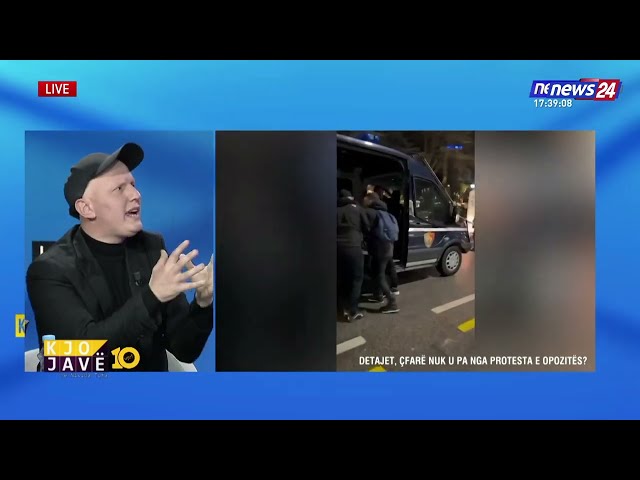 Arrestime të dhunshme gjatë protestës/ Ja çfarë thonë gazetarët të cilët ishin në terren