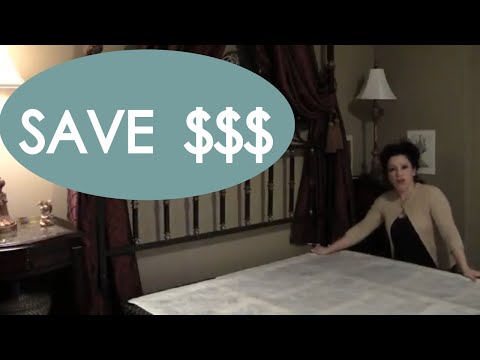 Convert a Queen size Bed to a King size (how to) - Renee Romeo