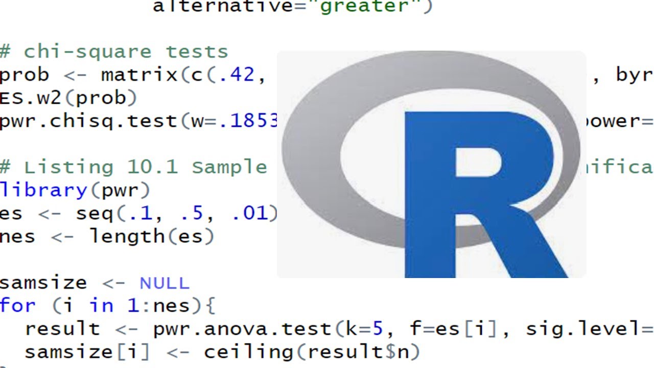Applied Statistics with R session 213 - YouTube