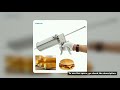 Churros Cream Sauce Gun Stainless Steel Squeeze Bottle Plastic Bottle Mustard Sauce Bottle Common Ty