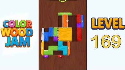 Color Wood Jam Level 169 Walkthrough Solution