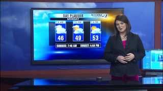 Monday's Stormtracker 9 Forecast