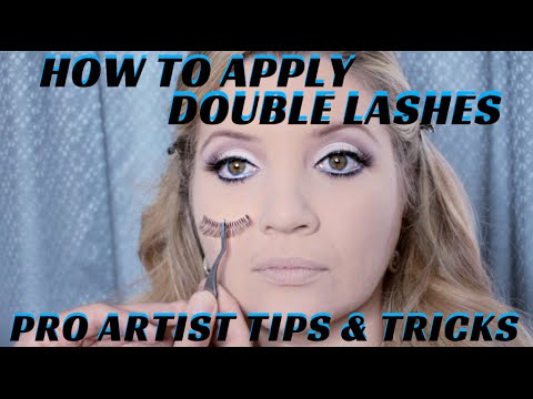 How to Apply False Eyelashes Step by Step | Pro Makeup Tutorial Tips ...