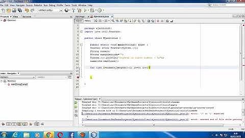 I.E.T.P Jose Pardo - Invertir un número en el programa NetBeans IDE