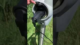 Segway E125S charging via car charging point | Metron adapter