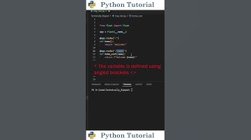 Flask URL Variables Explained | Python Tutorial