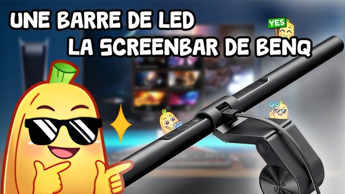 Test terrain de la lampe LED de bureau : BenQ ScreenBar Halo 