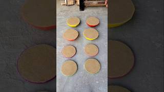 New Design Relaxing Sand Cake Making With Utensils 😍 #shorts