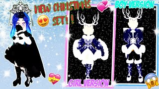 THE NEW CHRISTMAS SET 2020! UPDATE! I Roblox: Royale High