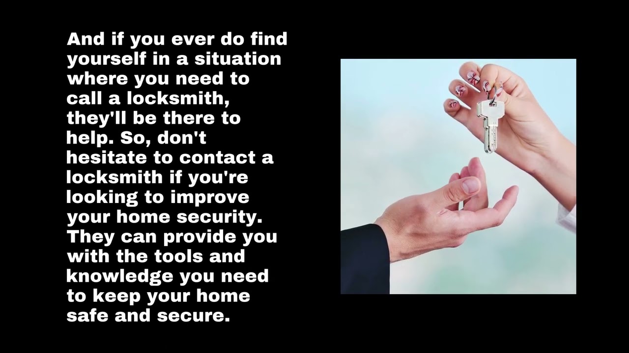 Locksmith - How Can A Locksmith Help You Improve Your Home Security