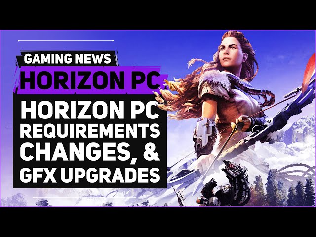 Horizon Zero Dawn system requirements