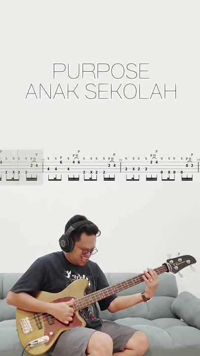 Purpose - Anak Sekolah (Bass Cover with Tabs) #purpose #anaksekolah #basscover #ska