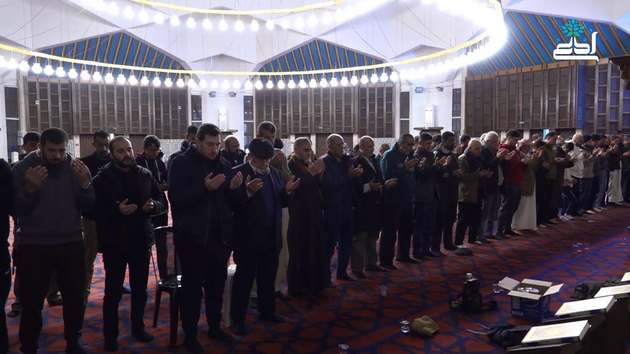 نقل صلاتي العشاء والتراويح من مسجد الملك المؤسس طيب الله ثراه في العاصمة عمان 1-3-2026م.