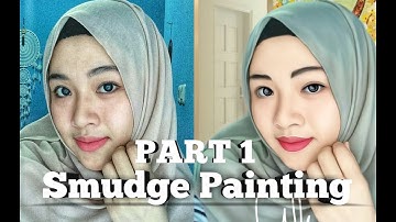 Part 1 - Smudge Painting di Android 2018 || Autodesk Sketcbook || Snapseed || Picsaypro.