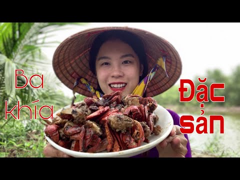 Video Thôn Nữ Cà Mau Làm Ba Khía Rang Me , Đặc Sản Cà Mau - youtube