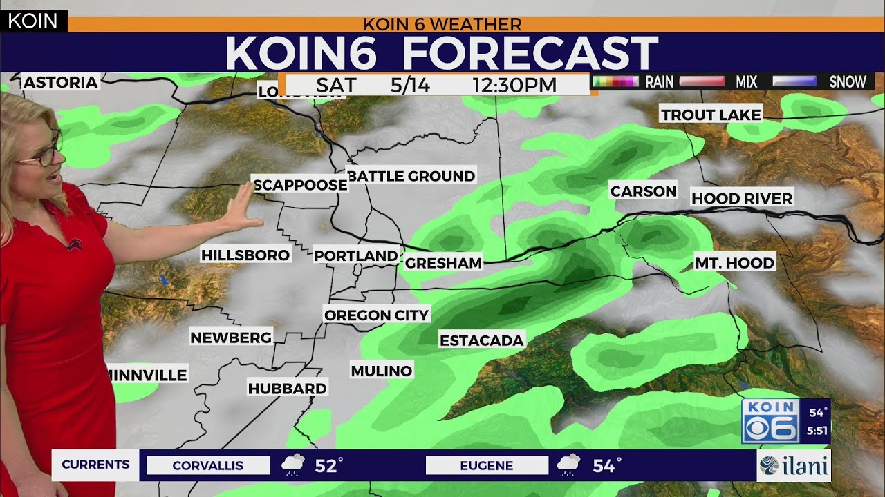Weather forecast: It's a rainy night in Portland with more expected ...
