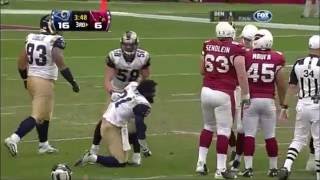 The st. louis rams faced off against arizona cardinals on december 5,
2010 in a nfc west division rivalry game. ram defense beat down three
different...