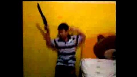 My First Muzzle Flash Video Test