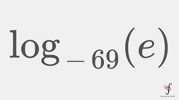 Logarithm with Negative Base?