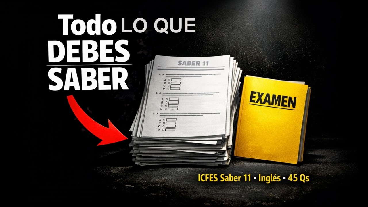 🎯 Todo DEBES SABER de la prueba de Inglés ICFES Saber 11 explicado ...