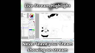 [Stream Highlight] Never leave your Steam showing on stream #pizzatower