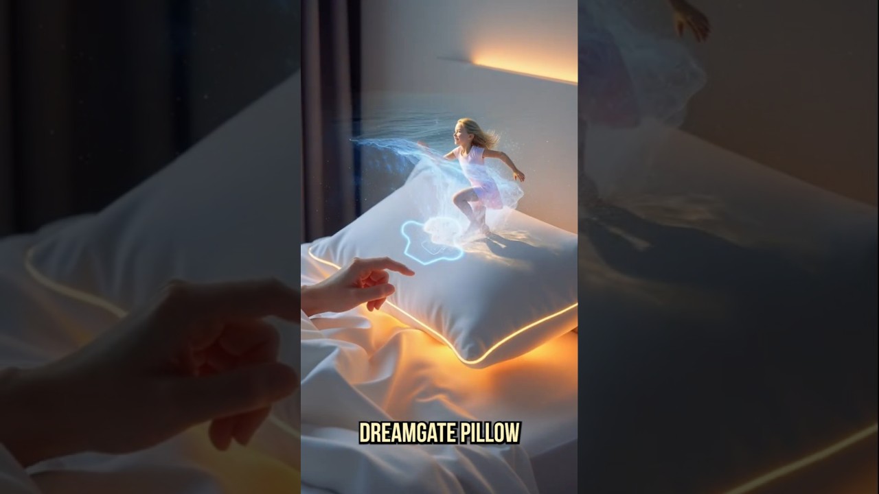 Эта технология ломает реальность | Эта футуристическая подушка позволит вам вернуться в свои сны