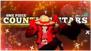 One Piece - Counting Stars 💫💛🔥 | 4k Edit 💜 | Luffy ❤️ | #shorts #onepiece #luffy #fyp #anime #edit |