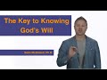 What Is God&#39;s Will For Your Life? SeanMcDowell.org