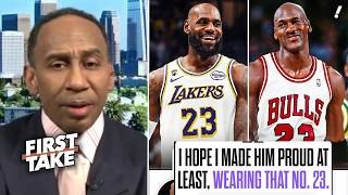Famous FIRST TAKE | Stephen A. and Mad Dog blast LeBron for calling Michael Jordan GOAT convo "Insulting" Profile