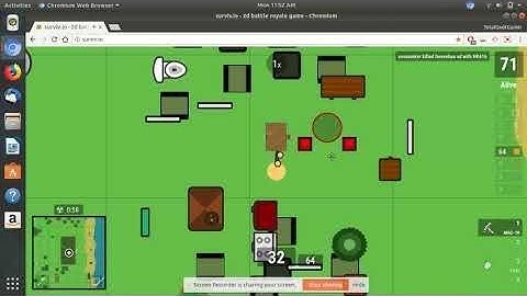 Weird surviv.io glitch