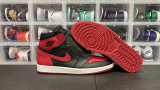 Full HOW GOOD ARE THEY  JORDAN 1 BRED (BANNED) ***SNEAKER REVIEW*** Update