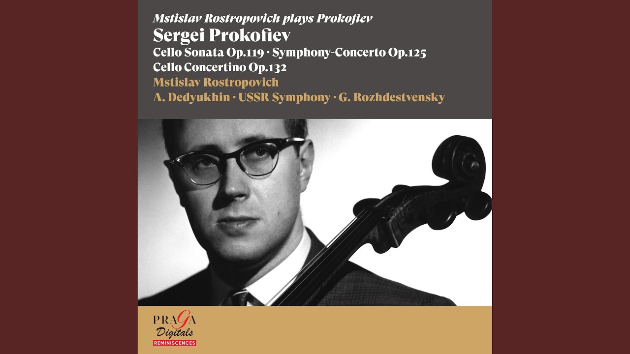 Sonata for cello and piano in C Major, Op. 119: II. Moderato - YouTube