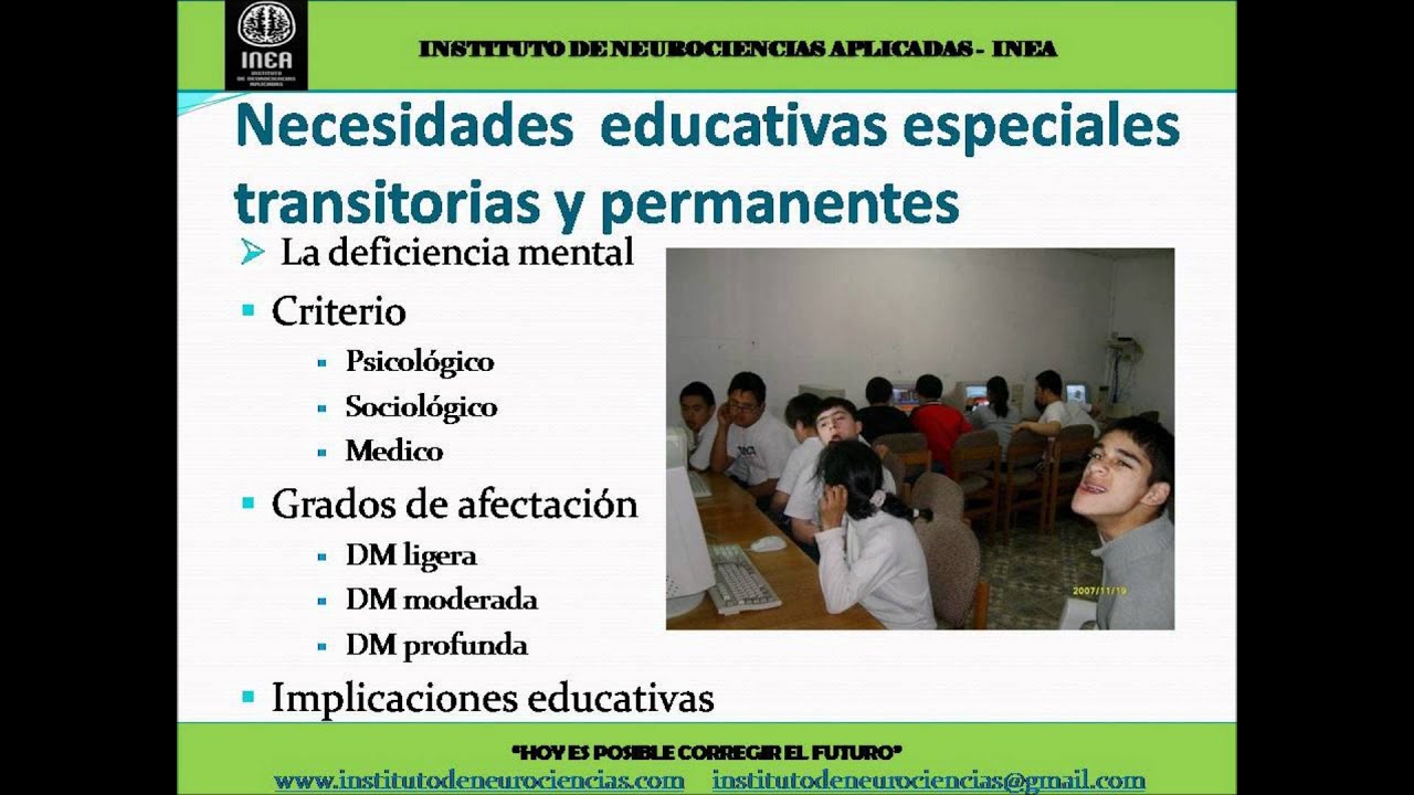 Cuã¡Les Son Las Necesidades Educativas Especiales Permanentes - slingo