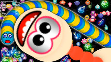 WormsZone.io Best Trolling Pro Never Mess With Tiny Snake Epic Worms Zone Best Gameplay! #30