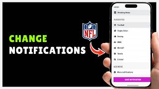 Full How To Change NFL App Notifications 2026 | Customize NFL Push Notification Settings Update