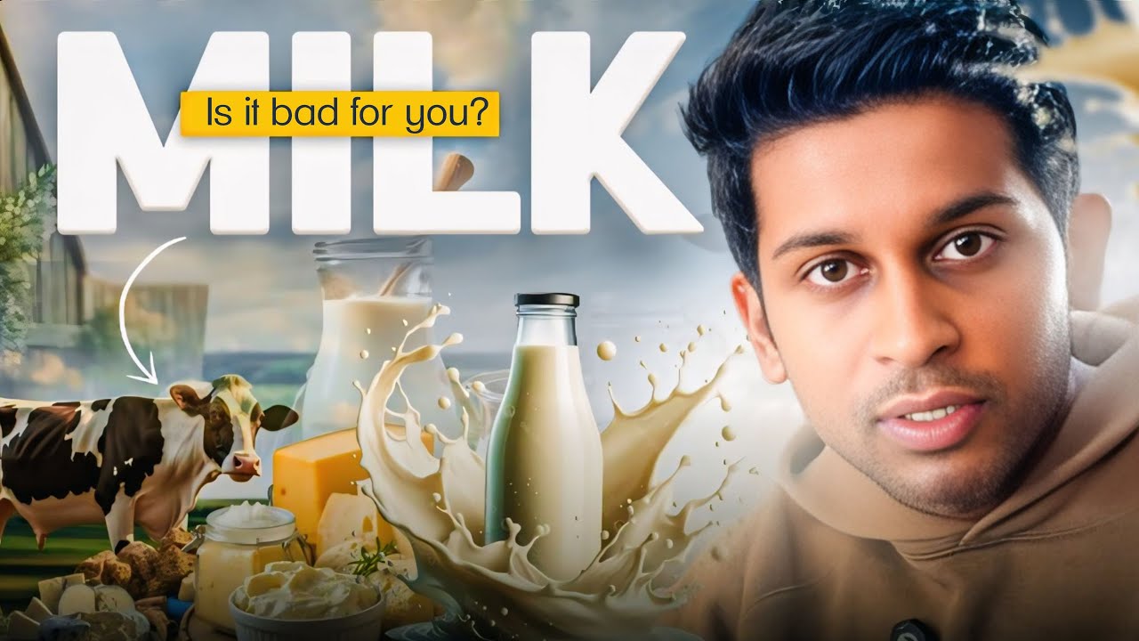 IS MILK DANGEROUS FOR HEALTH😳 ?? | DOES DAIRY CAUSES ACNE & BLOATING? | By teambodysculptors 