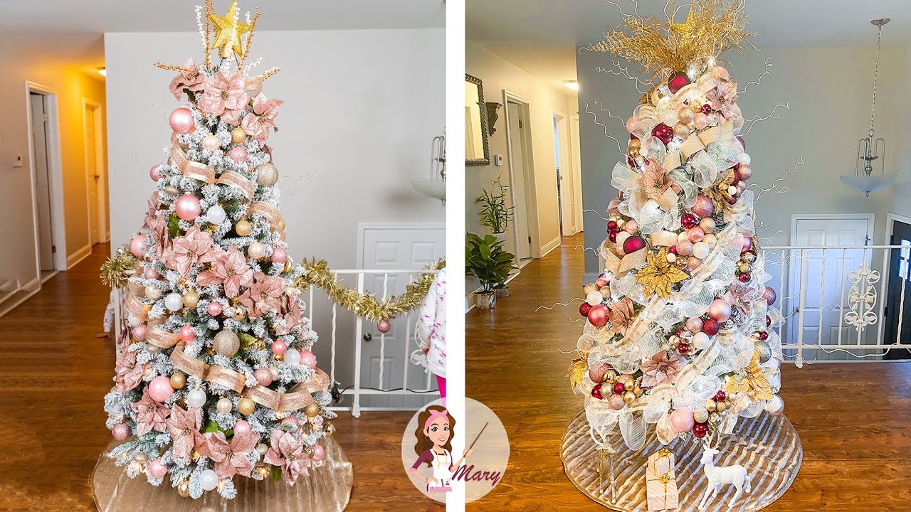 REUTILIZA TUS DECORACIONES VIEJAS Y HAS TU ÁRBOL DE NAVIDAD MODERNO Y  DIFERENTE EN ESTE 2020 - YouTube