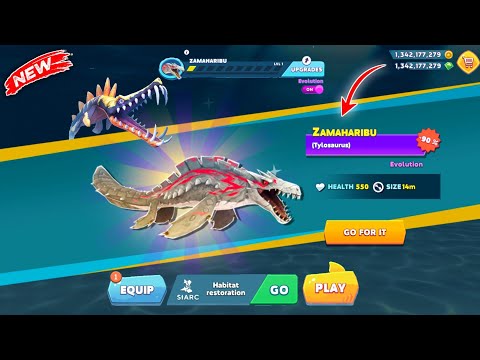 ZAMAHARIBU (LEO SHARK EVOLVED) 90% OFF🔥 | All Shark Discount Event! Hungry Shark Evolution Gameplay