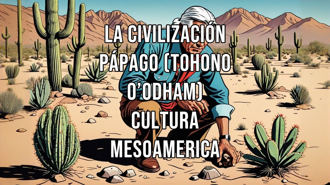La civilización  Pápago Tohono O’odham cultura Mesoamerica