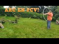 Tutoriel: Fabrication d'un arc avec un tuyau de PVC !!! Beau, bon, pas cher !