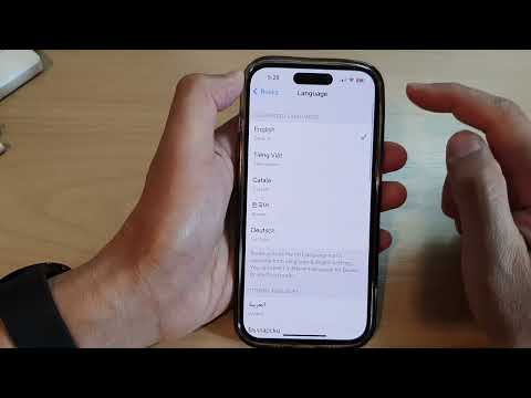 iPhone 14/14 Pro Max: How to Change a Preferred Language For the Books App