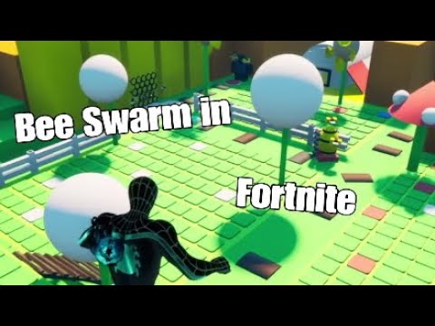 I made my own stylised version of the bee swarm map in Fortnite : Creative  : r/BeeSwarmSimulator