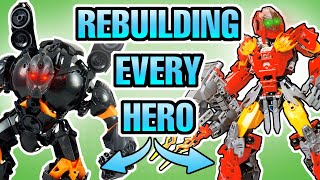 Every LEGO Hero Factory Hero - But Built Better!
